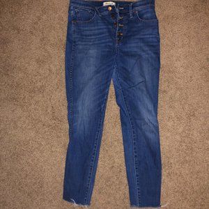 Madewell 10 in High Rise Jeans